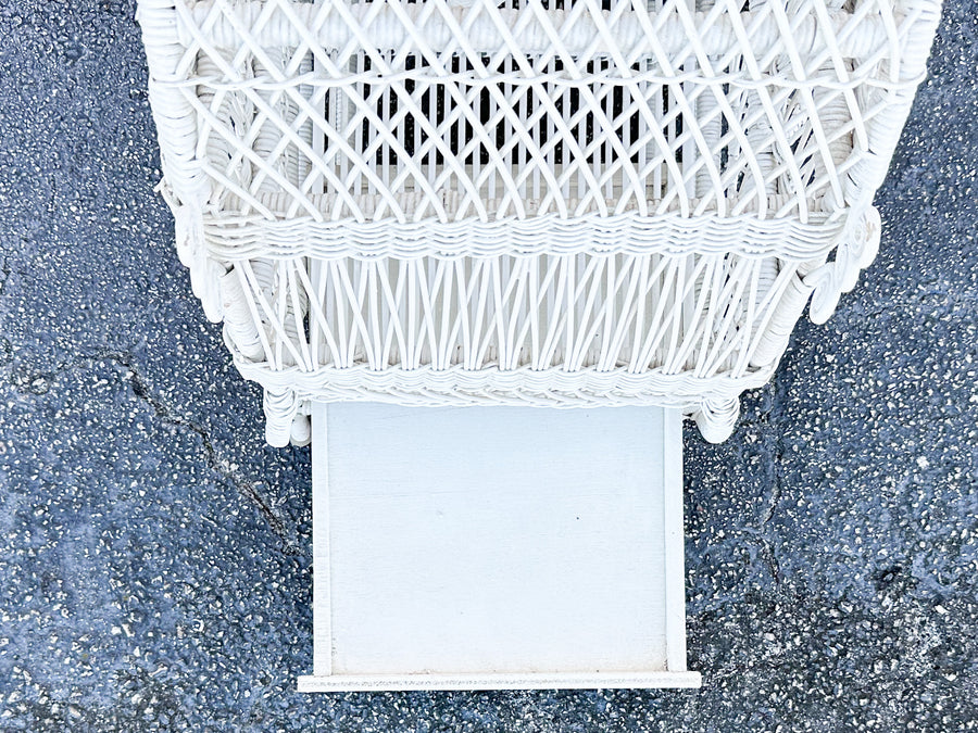 Fiddlehead Wicker Bird Cage