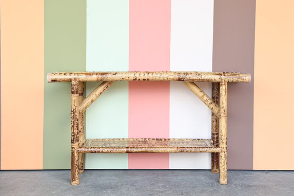 Island Style Bamboo Console