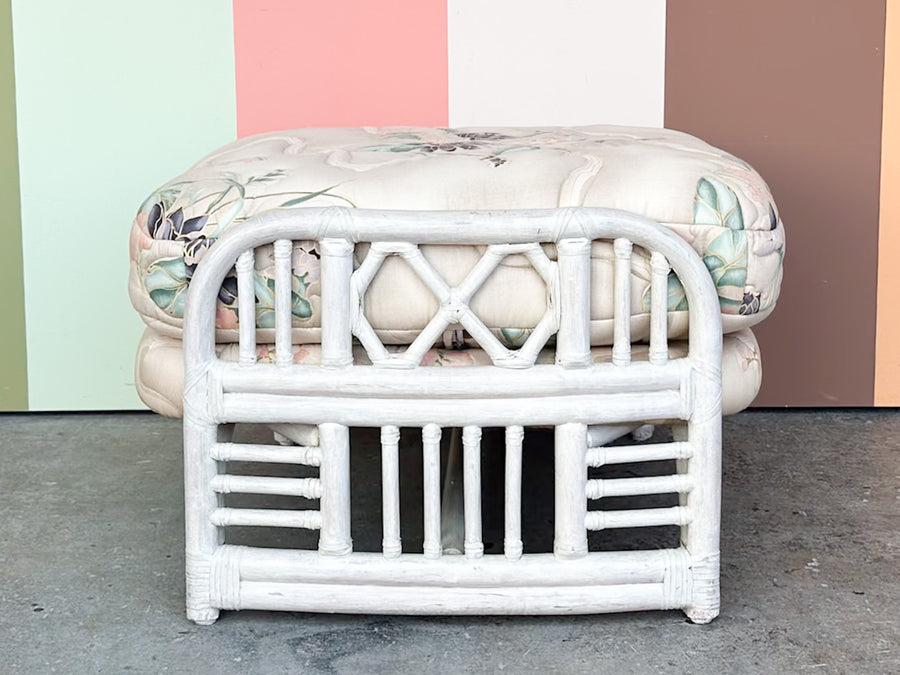 Ficks Reed Rattan Ottoman