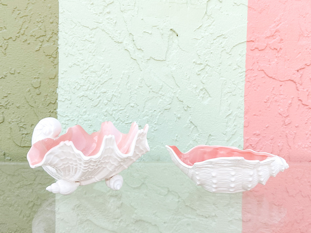 Pair of Fitz and Floyd Coquille Trinket Dishes