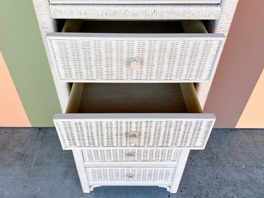 Henry Link Wicker Tall Chest
