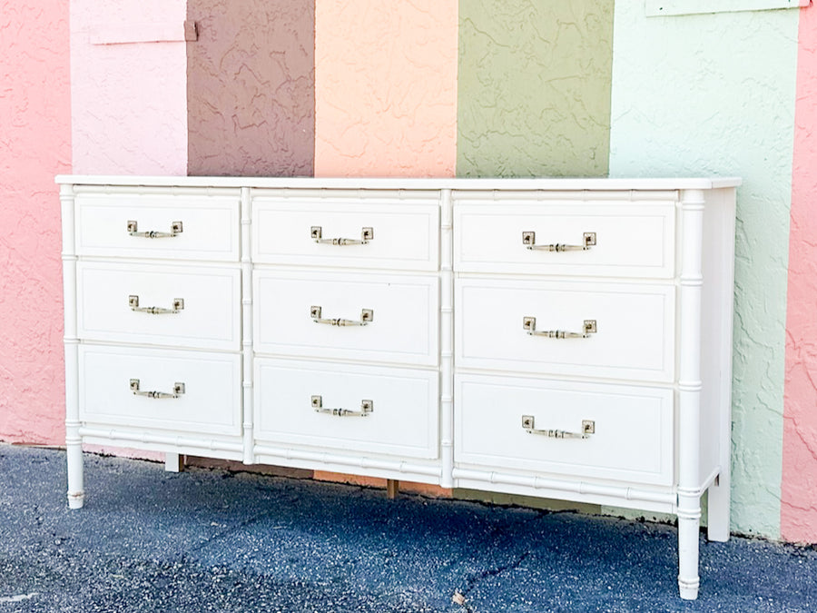 Palm Beach Faux Bamboo Dresser