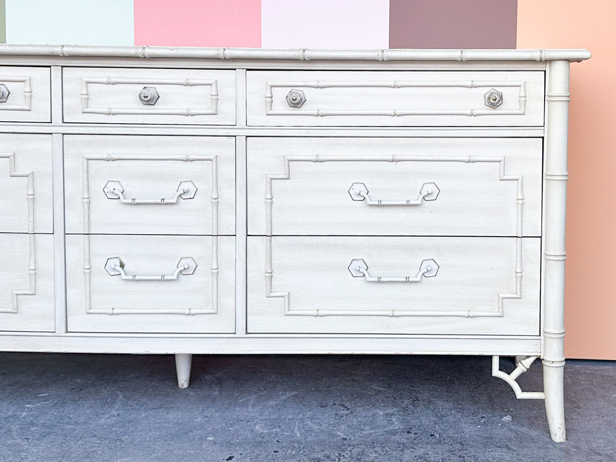 Thomasville Faux Bamboo Dresser