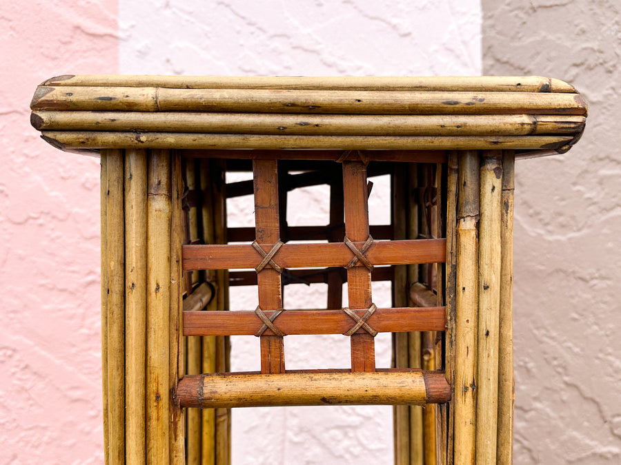 Cute Rattan Plant Stand