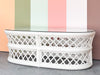 Lattice Rattan Coffee Table