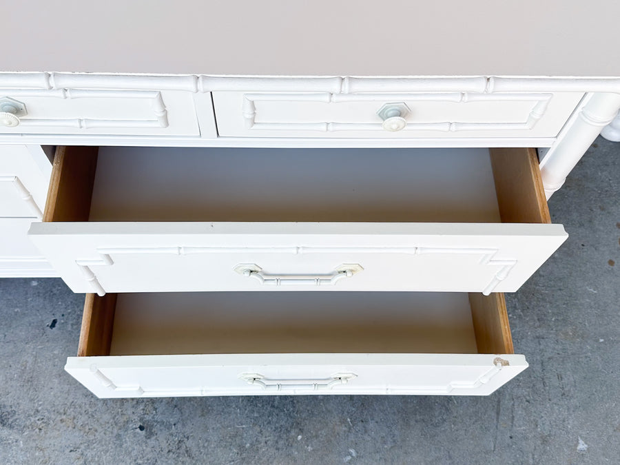 Thomasville Faux Bamboo Dresser