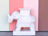 White Elephant Garden Seat