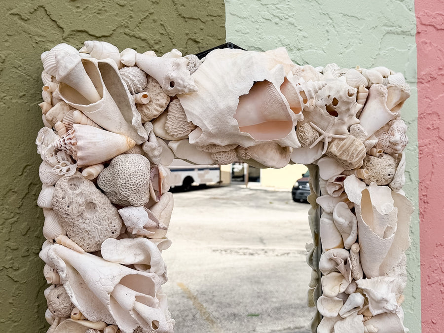 Island Chic Bahamian Shell Mirror