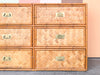 Old Florida Parquet Rattan Double Dresser