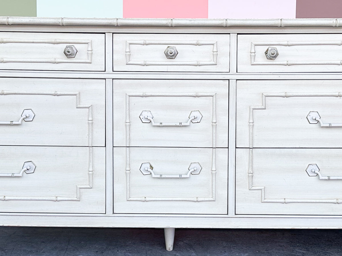 Thomasville Faux Bamboo Dresser