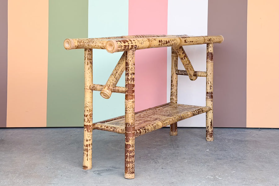 Island Style Bamboo Console