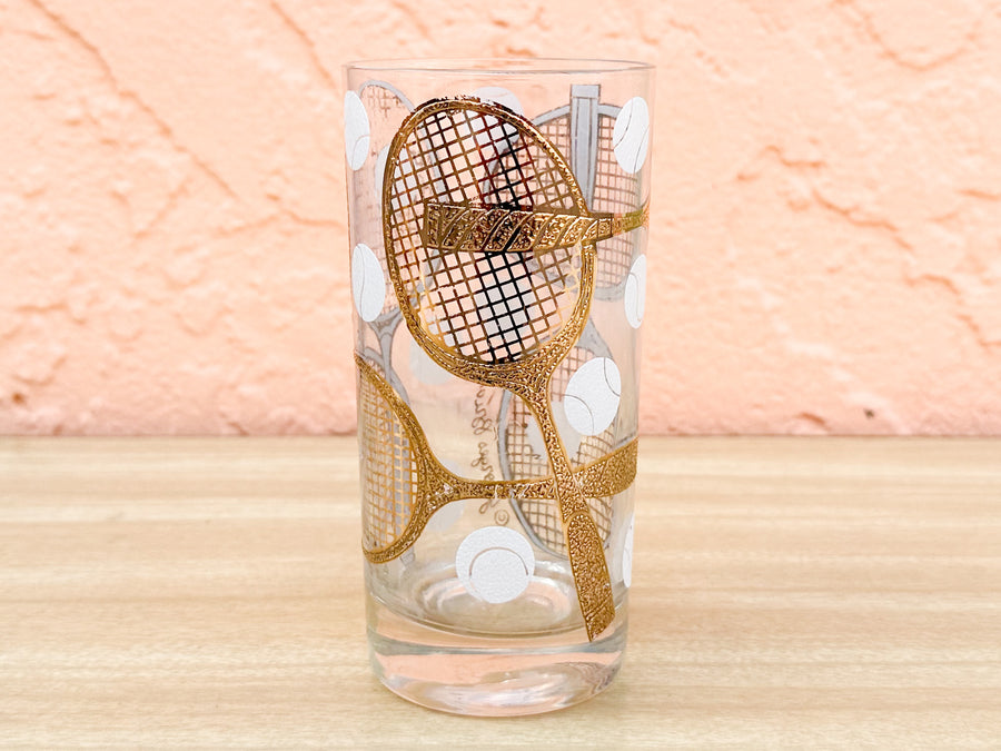 Set of Four Georges Briard Tennis Glassware