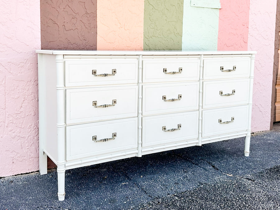 Palm Beach Faux Bamboo Dresser