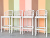 Set of Four Brighton Style Bar Stools