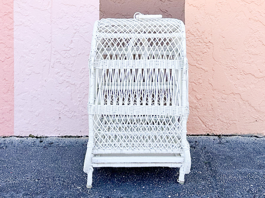 Fiddlehead Wicker Bird Cage