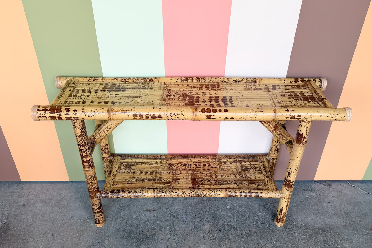 Island Style Bamboo Console