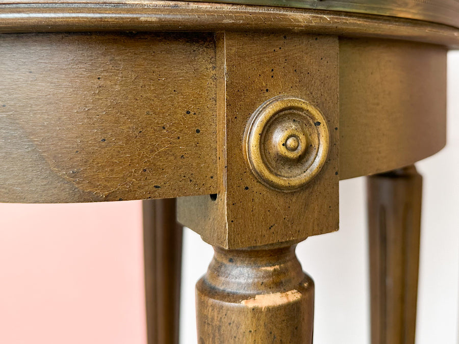 Marble Top Louis XVI Side Table