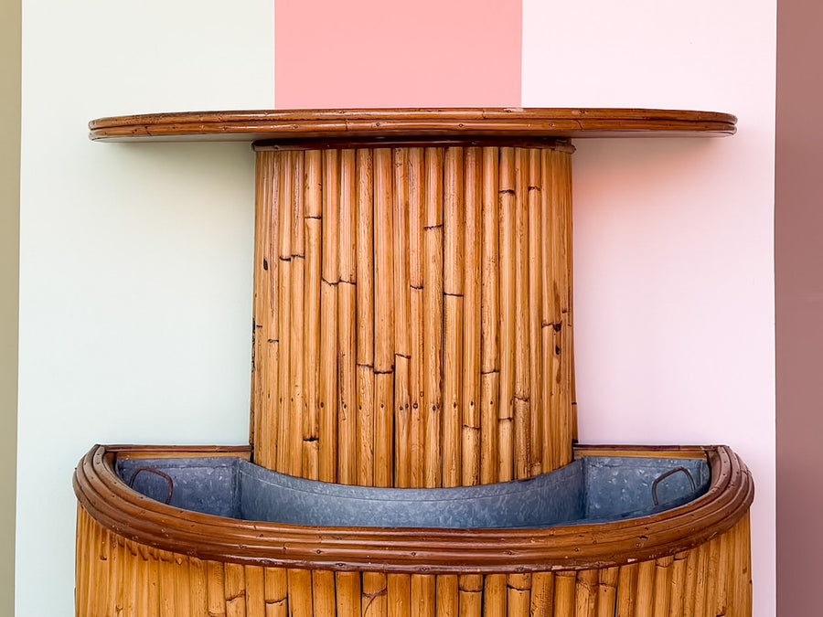 Old Florida Bamboo Planter
