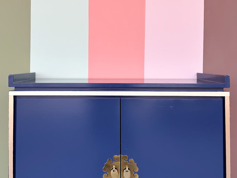 Periwinkle Chinoiserie Style Server