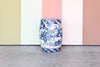 Blue and White Samurai Garden Seat