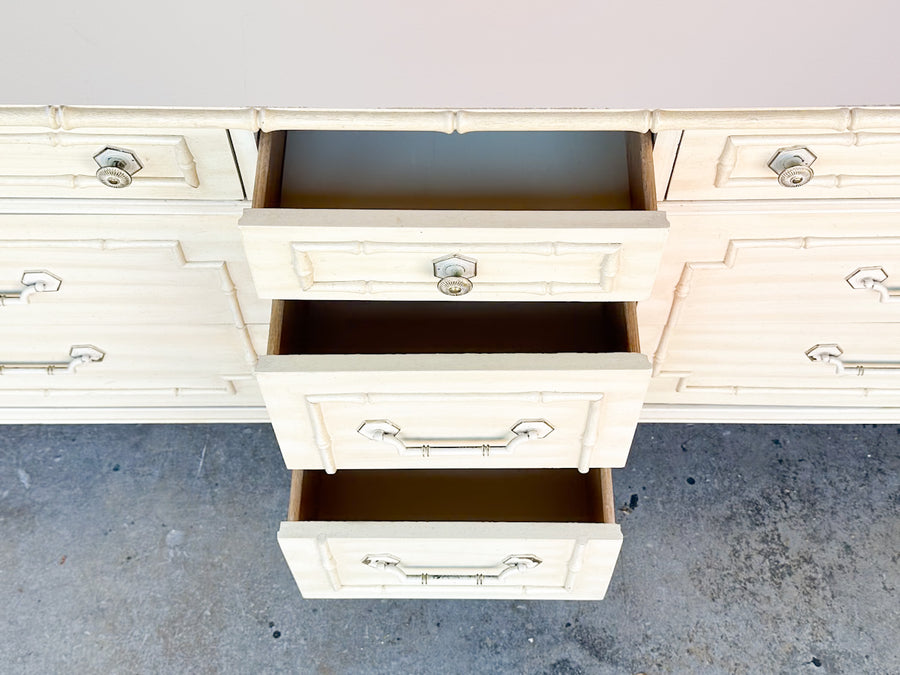 Thomasville Faux Bamboo Dresser