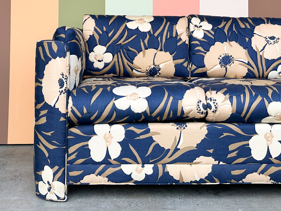 Fab Floral Upholstered Loveseat
