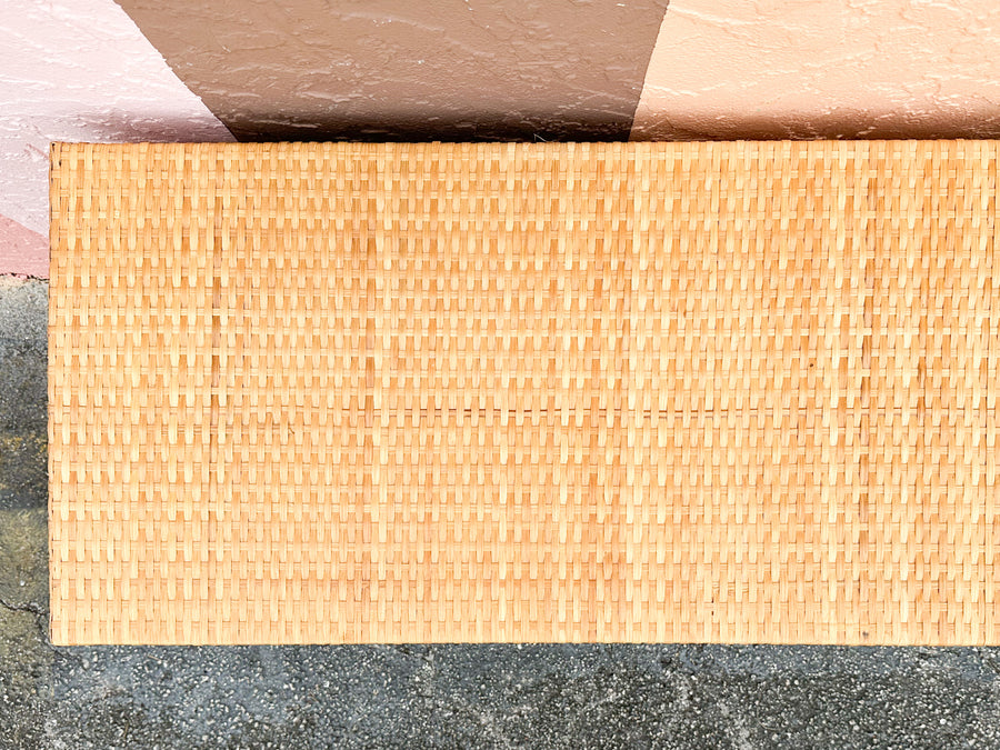 Coastal Rattan Wrapped Dresser