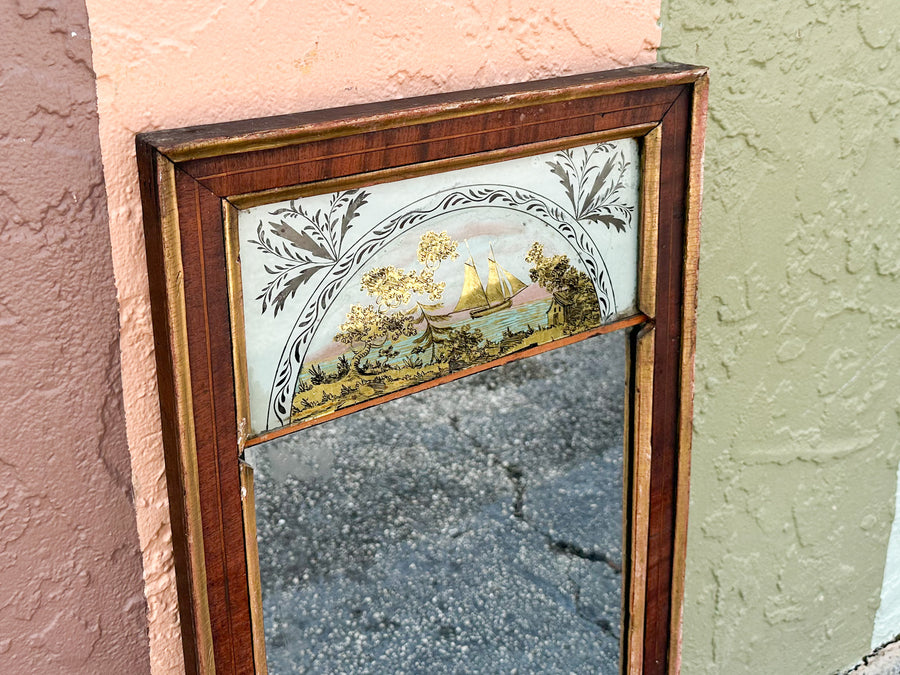 Old Florida Sailboat Mirror