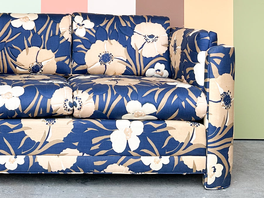 Fab Floral Upholstered Loveseat