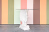 Coastal Chic Plaster Shell Console