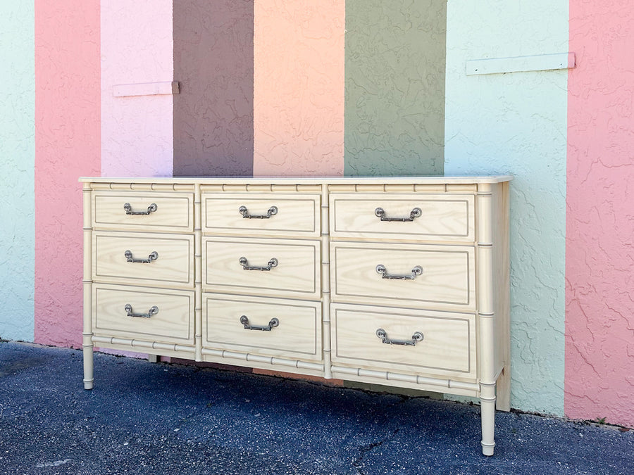 Palm Beach Faux Bamboo Dresser