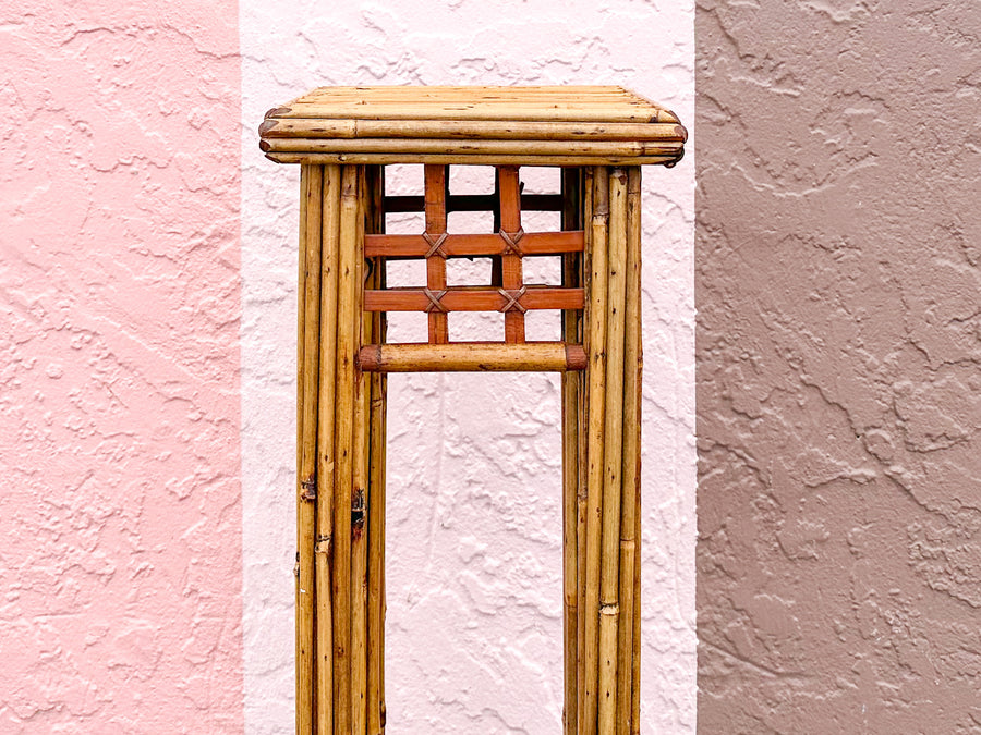Cute Rattan Plant Stand