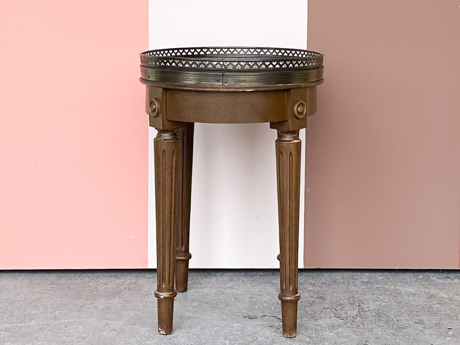 Marble Top Louis XVI Side Table
