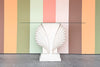 Coastal Chic Plaster Shell Console