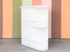Newly Painted Triangular Rattan Bar