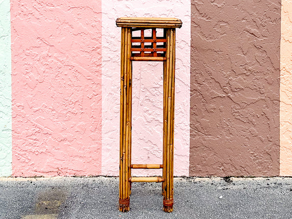 Cute Rattan Plant Stand