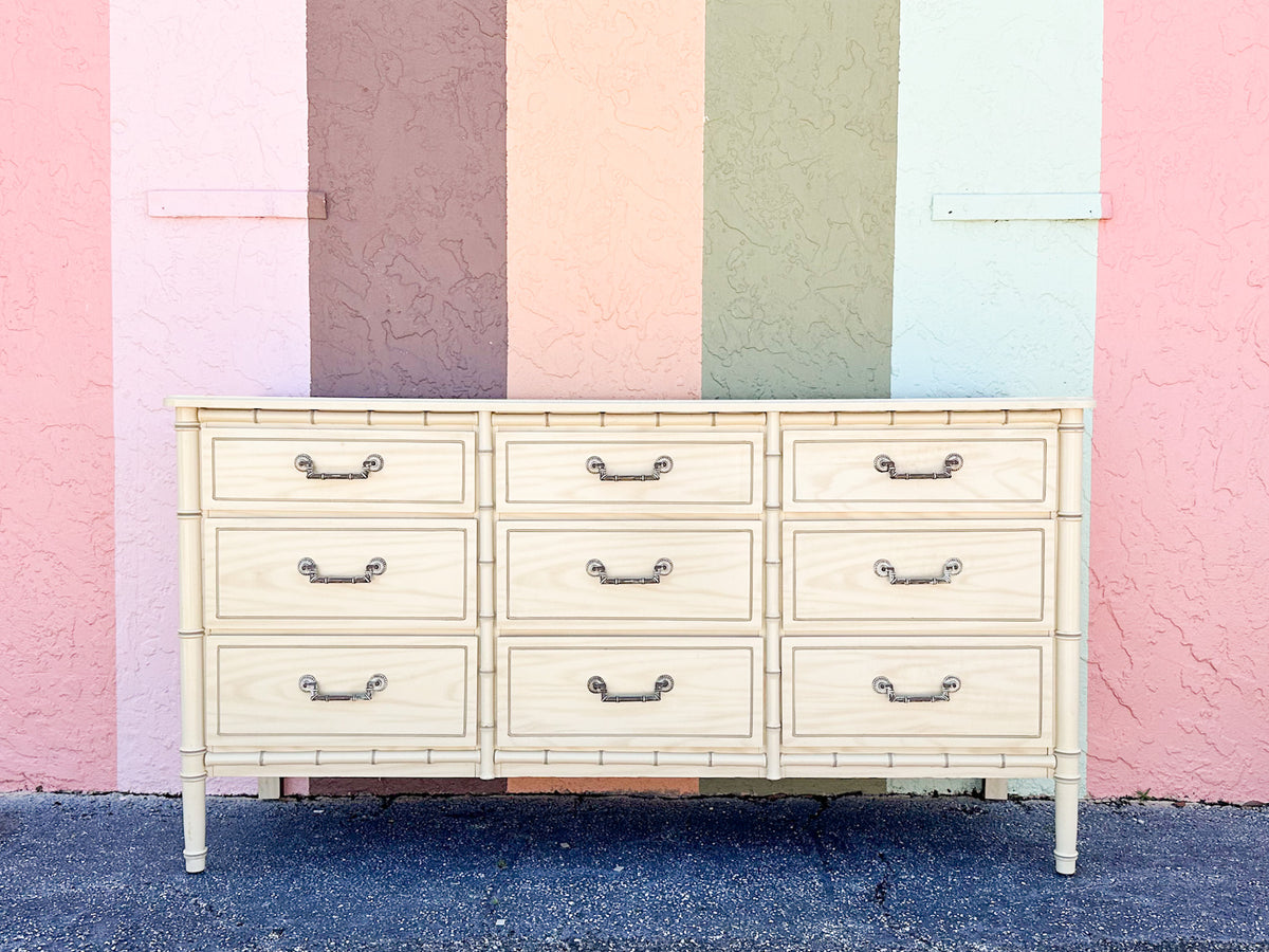 Palm Beach Faux Bamboo Dresser
