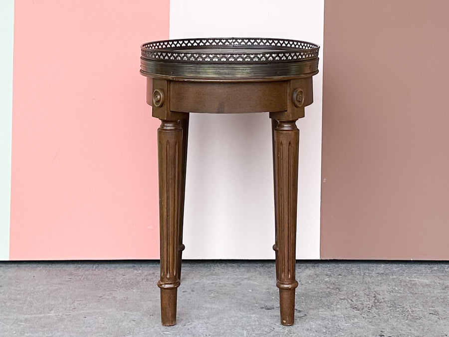 Marble Top Louis XVI Side Table