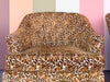 Pair of Brocade Upholstered and Tufted Chairs