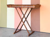 Tortoiseshell Rattan Folding Bar