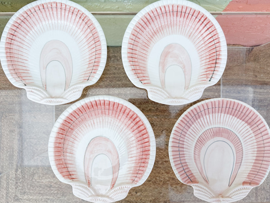 Set of Thirteen Fitz and Floyd Coquille Plates