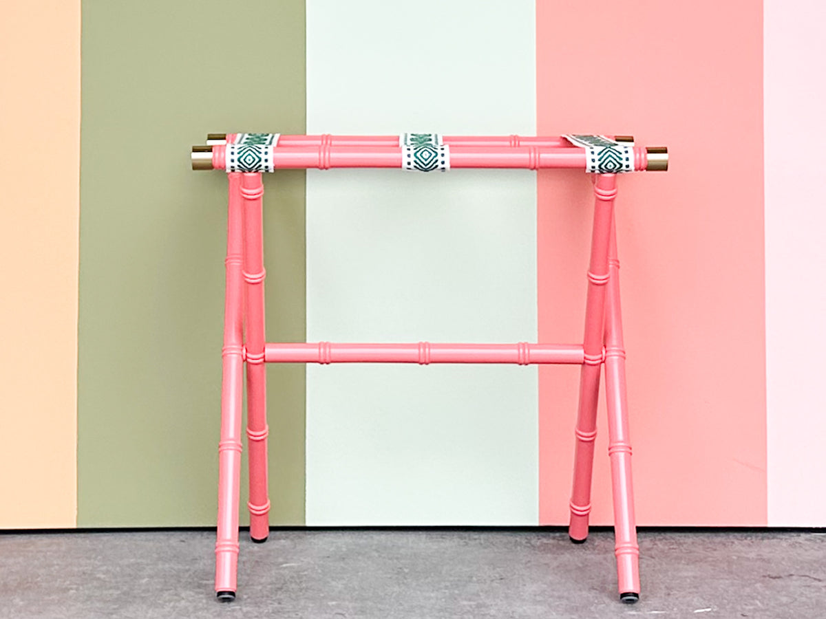 Faux Bamboo Luggage Rack - Annette