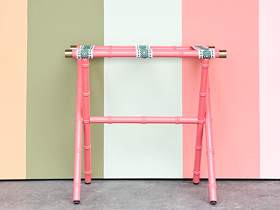 Faux Bamboo Luggage Rack - Annette