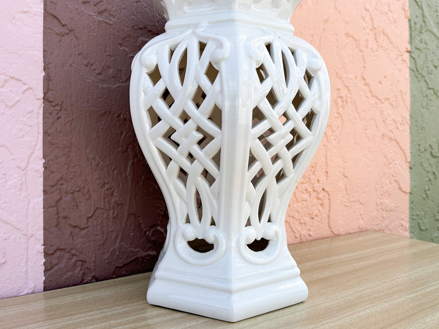 Regency Chic Pierced Lamp
