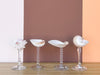 Set of Four Shell Chic Coupes