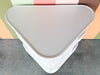 Newly Painted Triangular Rattan Bar