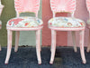 Set of Eight Shell Back Dining Chairs