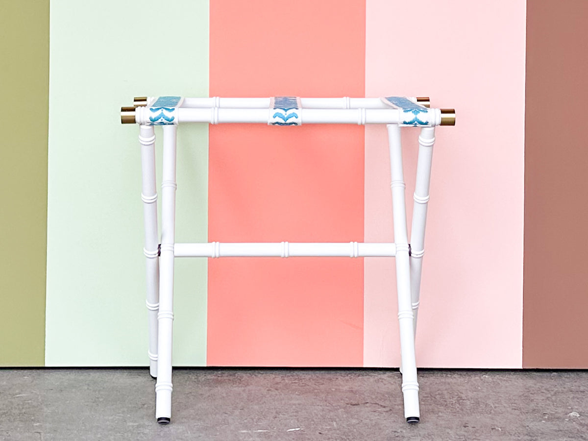 Faux Bamboo Luggage Rack - Kim