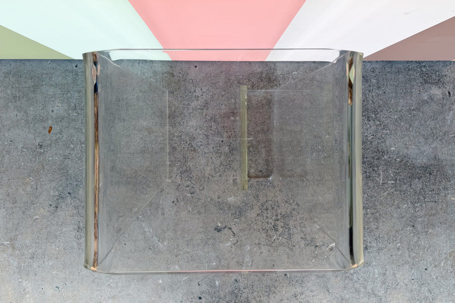 MCM Lucite Pedestal