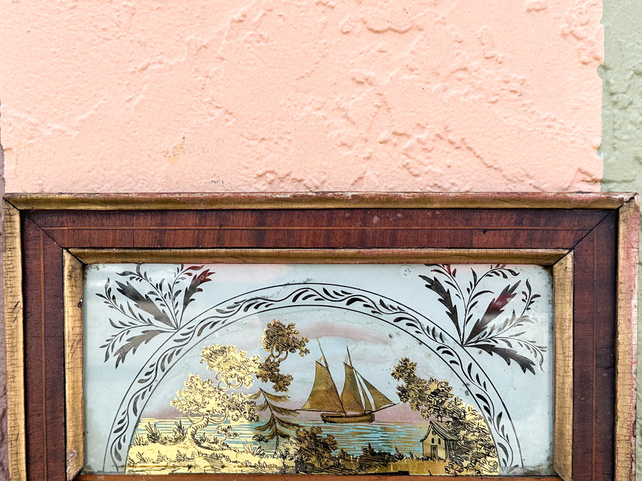 Old Florida Sailboat Mirror